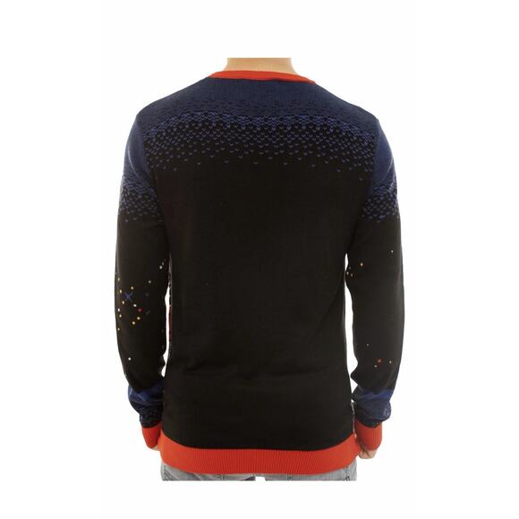 Jolly to the Bone Ugly Christmas Sweater Small Men Women Unisex Skeleton Guitar - Picture 4 of 6